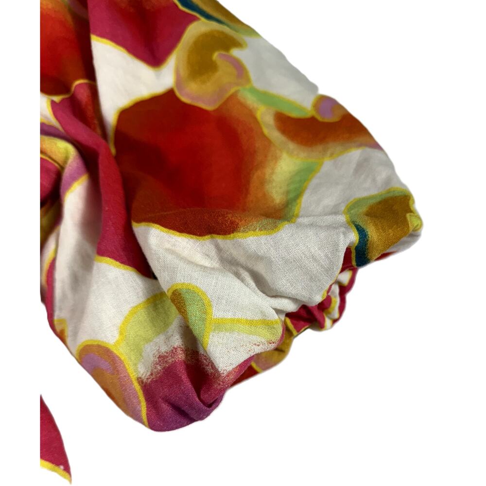 Farm Rio Cashew Juice print midi dress size L - Picture 4 of 10